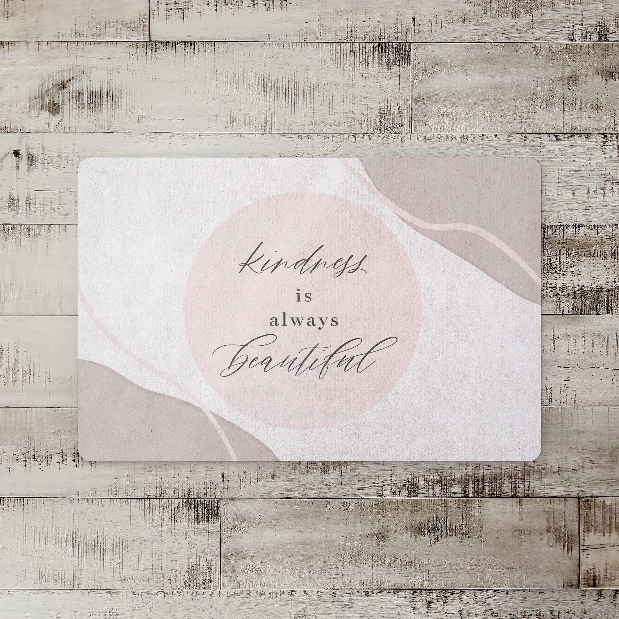 18" x 27" Kindness Is Always Beautiful Floor Mat